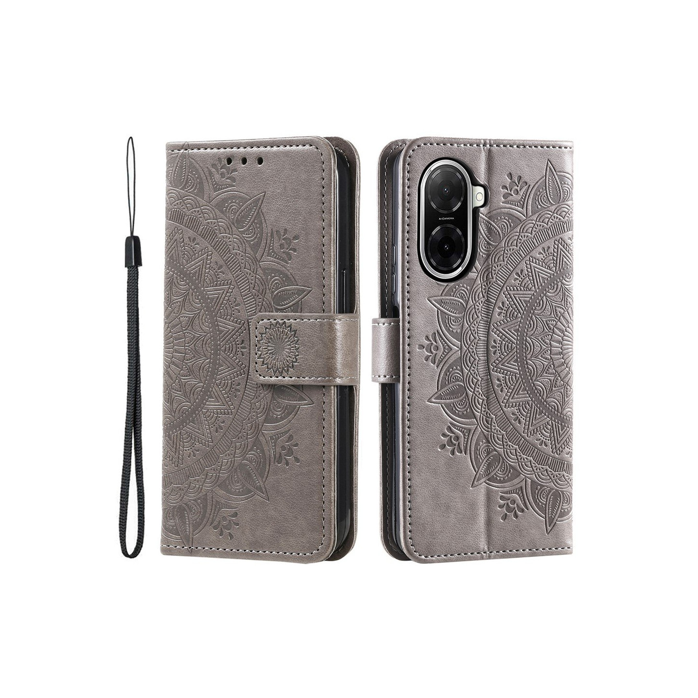 För Xiaomi Redmi A5 4G / Poco C71 4G Stativfodral Totem  Plånboksfodral