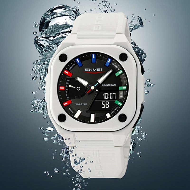 SKMEI Digital Electronic Wristwatch Watch 50M Waterproof - Camouflage
