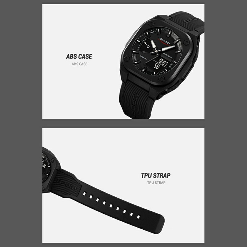 SKMEI Digital Electronic Wristwatch Watch 50M Waterproof - Camouflage