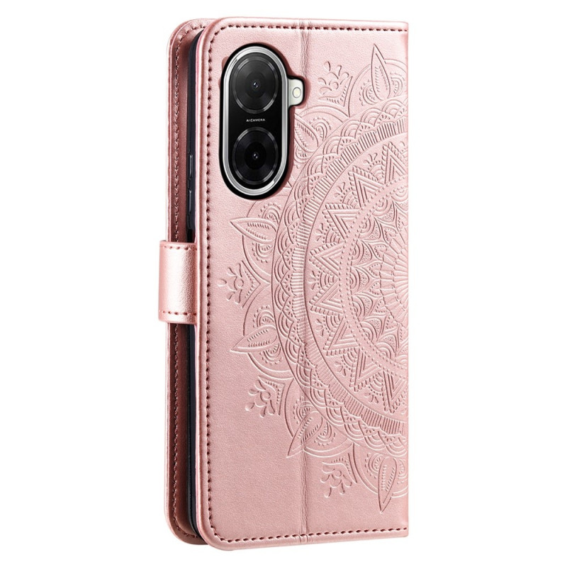 Xiaomi Redmi A5 4G / Poco C71 4G Jalustakotelo Totem Lompakkokotelo  Rose Gold
