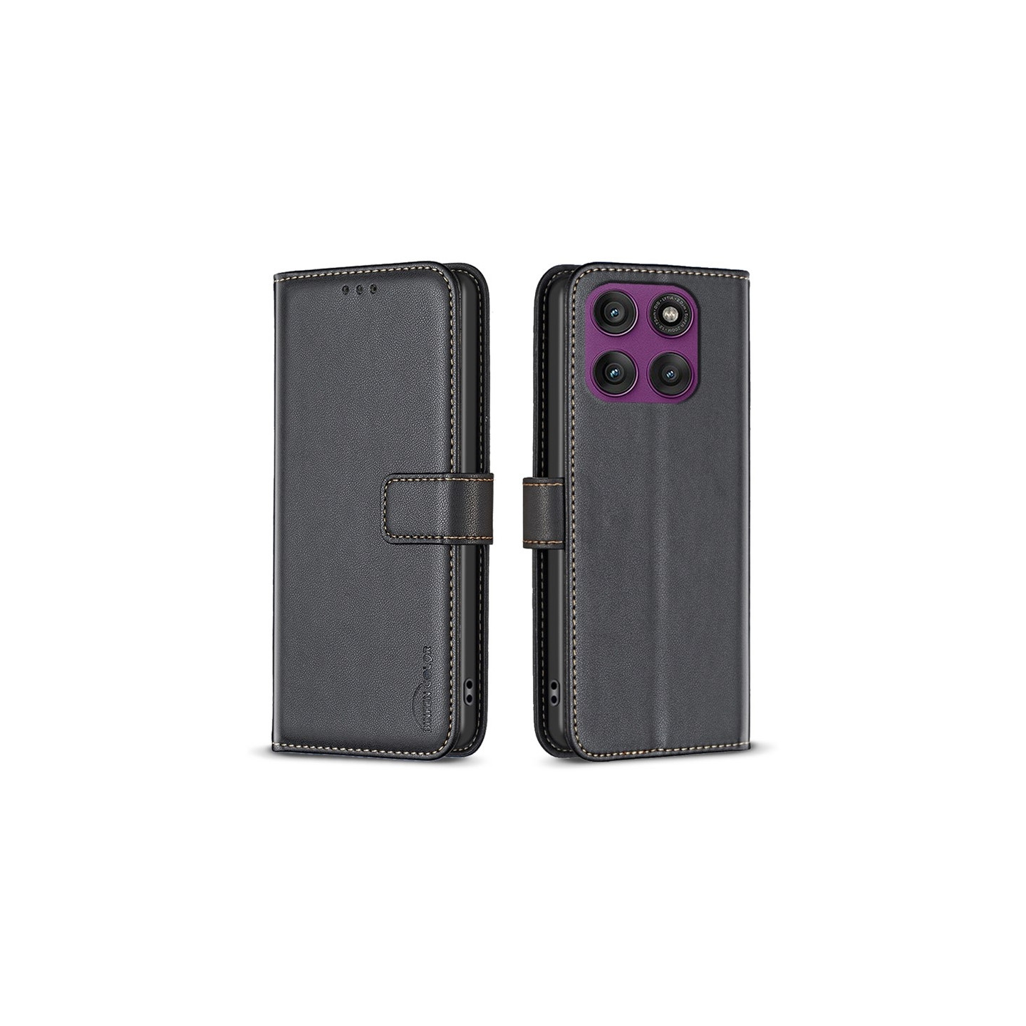 BINFEN COLOR BF17 Motorola Edge 60 Pro 5G Kotelo Lompakko Folio Flip Cover