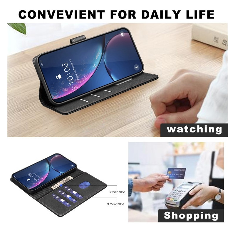 BINFEN COLOR For Honor 200 Smart 5G Lommebok RFID-blokkerende Telefondeksel