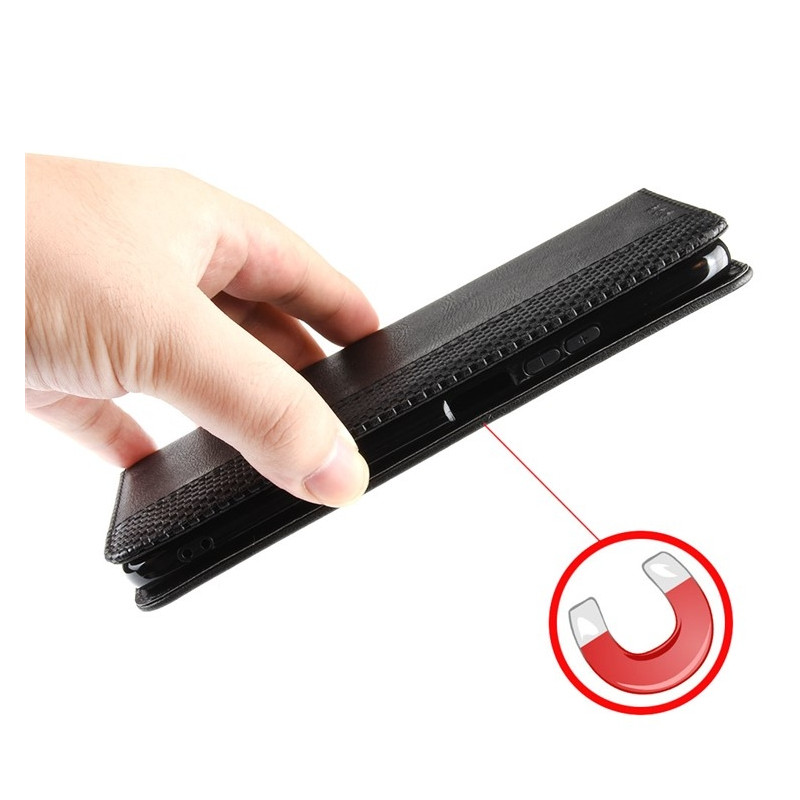 Til Honor 200 Smart 5G Stand Phone Case Fuld Protection Pung Cover - Sort