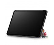 Apple iPad Pro 11 (2020) Slim fit tri-fold fodral - Butterflies and Flowers
