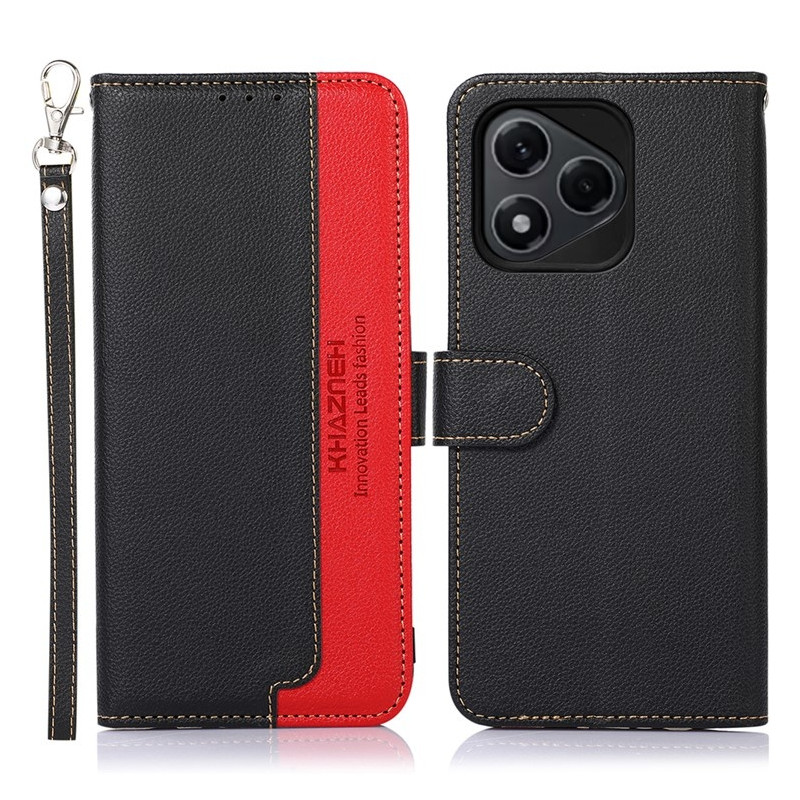 KHAZNEH Phone Cover for Honor 400 Lite 5G - Black/Red