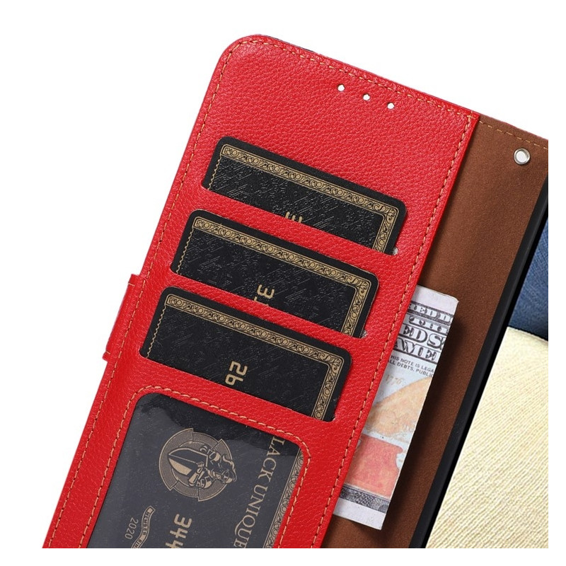 KHAZNEH Honor 400 5G Plånboksfodral Röd/Svart