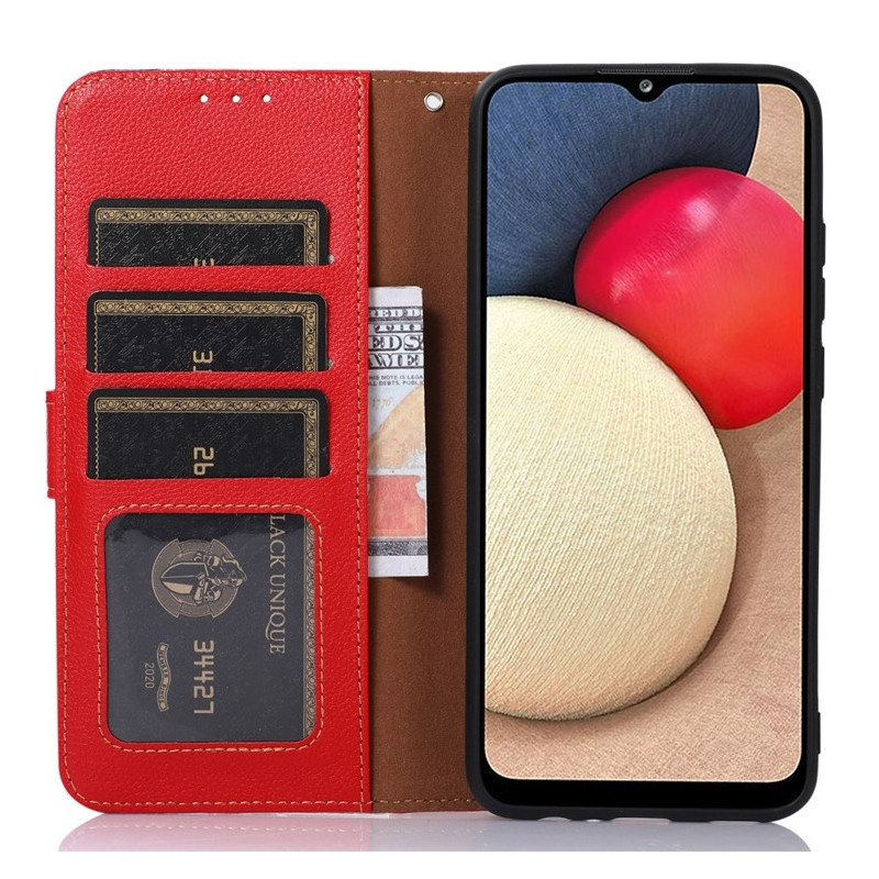 KHAZNEH Honor 400 5G Lommebok-deksel Rød/Svart