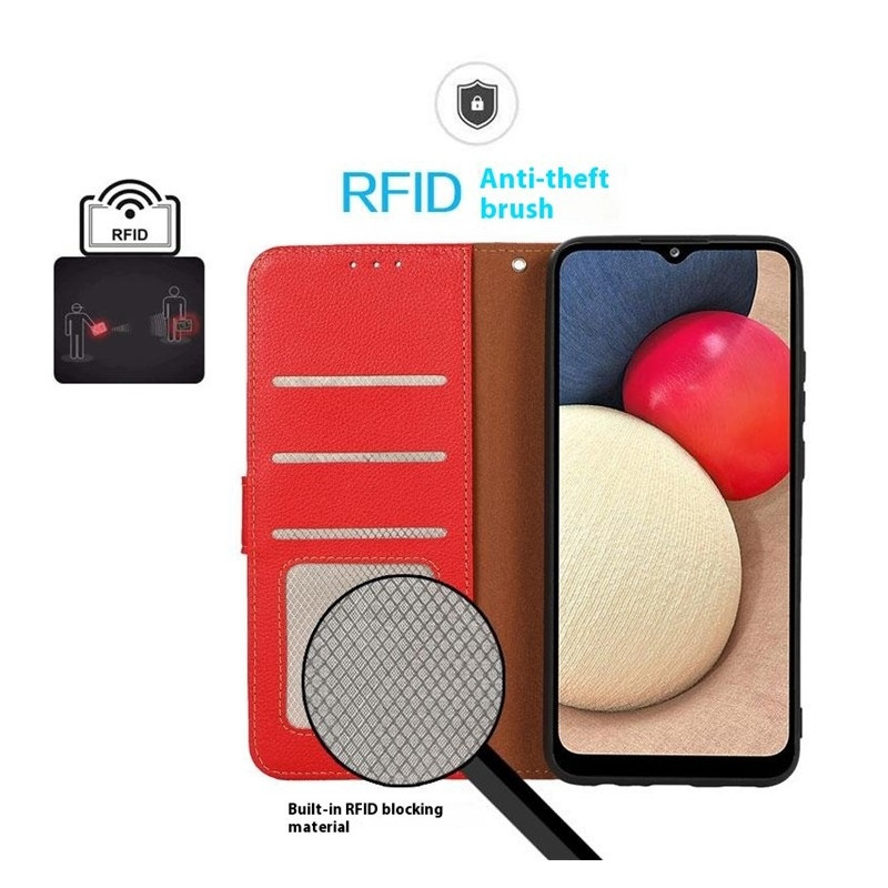 KHAZNEH Telefoncover til Honor 400 Lite 5G - Rød/Sort