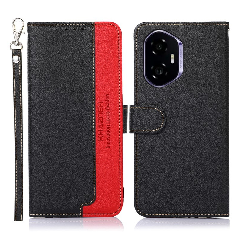 KHAZNEH Phone Cover for Honor 400 5G - Black/Red