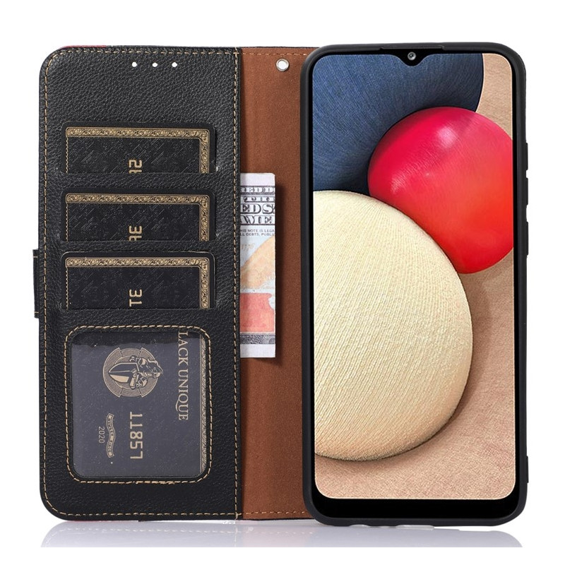 KHAZNEH puhelimen kansi Honor 400 5G - Musta/Punainen