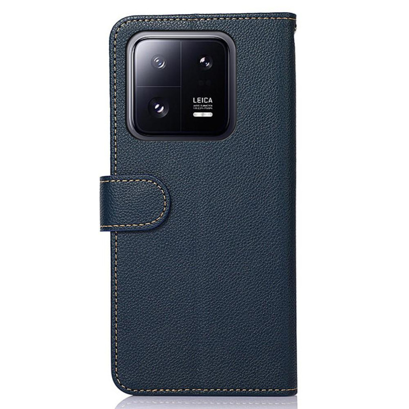 KHAZNEH Phone Cover to Xiaomi 13 Pro 5G - Blue/Brown