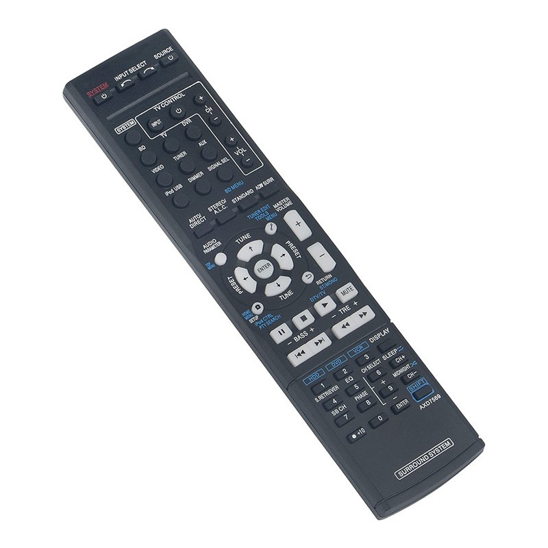 Fjärrkontroll Ersättning för AXD7569 För Pioneer AV Receiver Stereo System