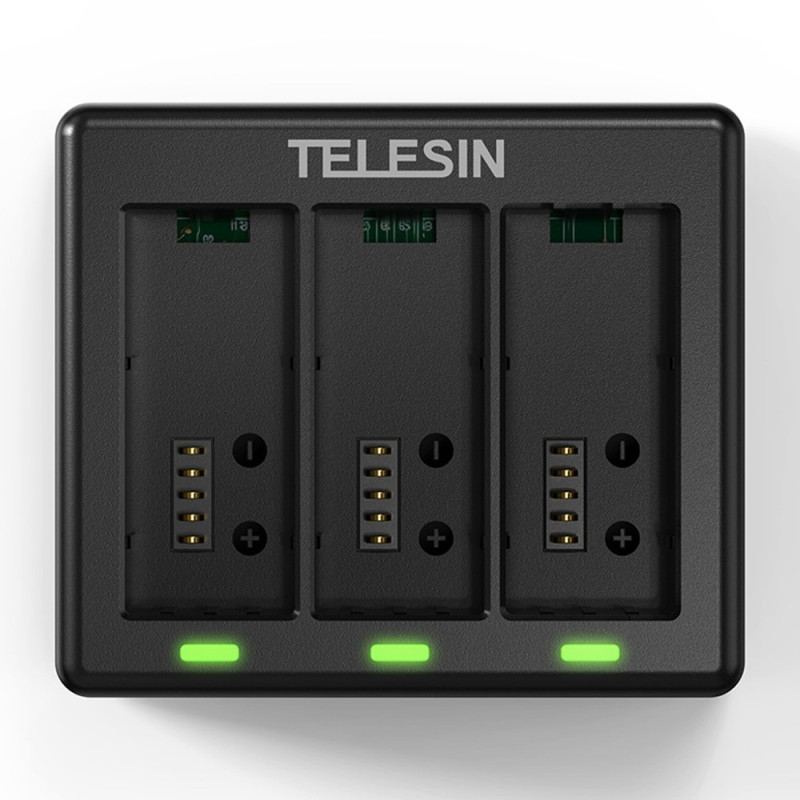 TELESIN S0-BCG-1 For GoPro Hero 13 Batteriladedokk Base 3 Ladeboks