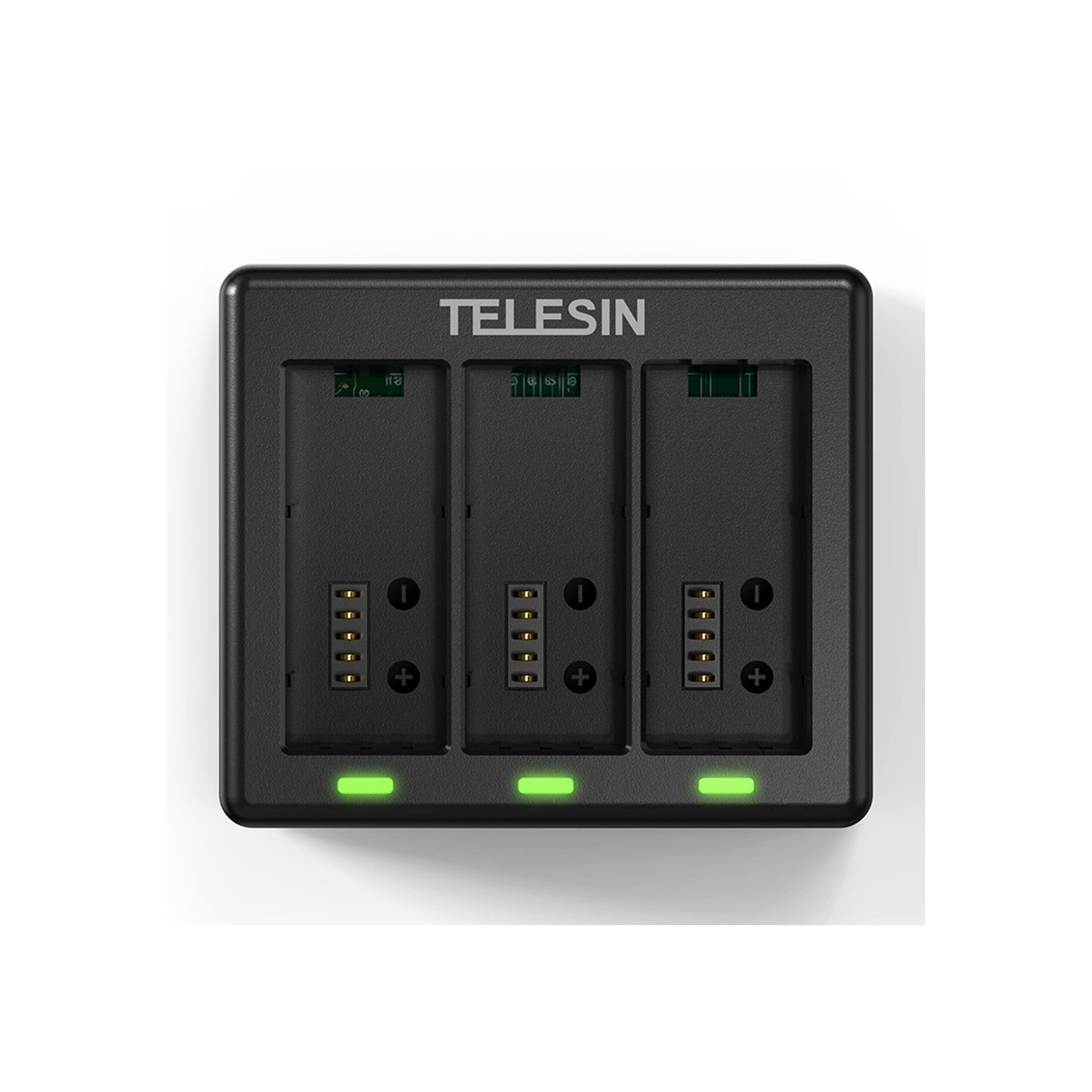 TELESIN S0-BCG-1 Til GoPro Hero 13 Batterioplader Dock Base 3 Opladningsboks
