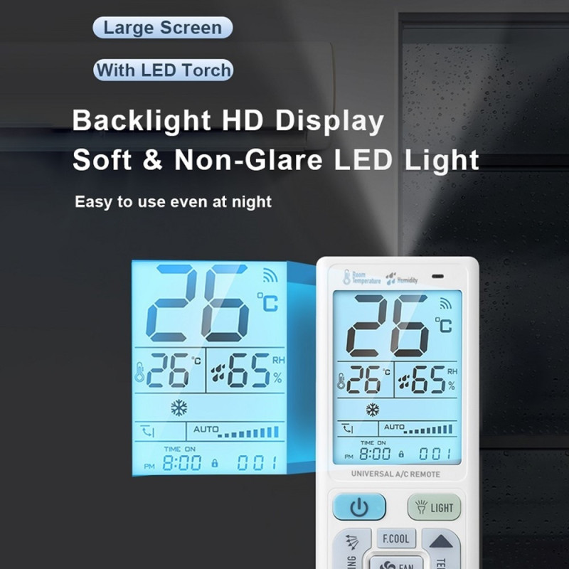 Fjärrkontroll CHUNGHOP K-3308E Universal Ersättning luftkonditionering AC