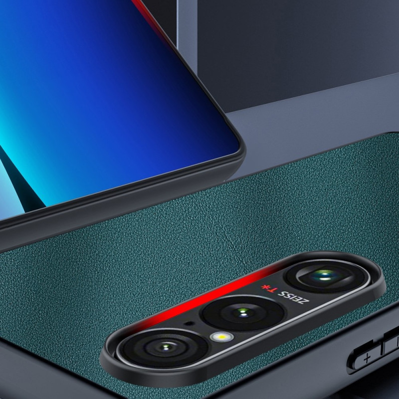 For Sony Xperia 1 VII Case PU-Leather Coated PC + TPU Anti-Drop Phone Cover