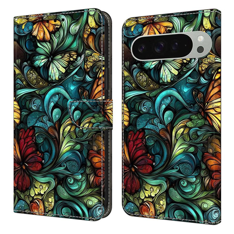 For Google Pixel 10 Pro XL Wallet Case Pattern Printing PU Leather Flip Stand Phone Cover