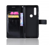 Till Motorola One Action Plånboksfodral Svart