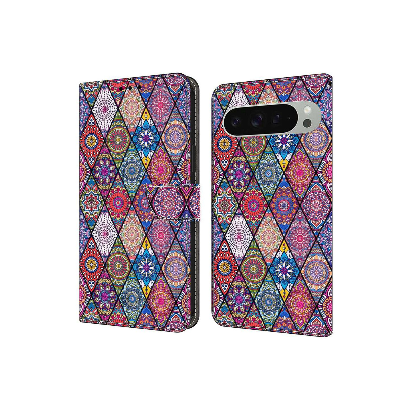 For Google Pixel 10 Pro XL Wallet Case Pattern Printing PU Leather Flip Stand Phone Cover