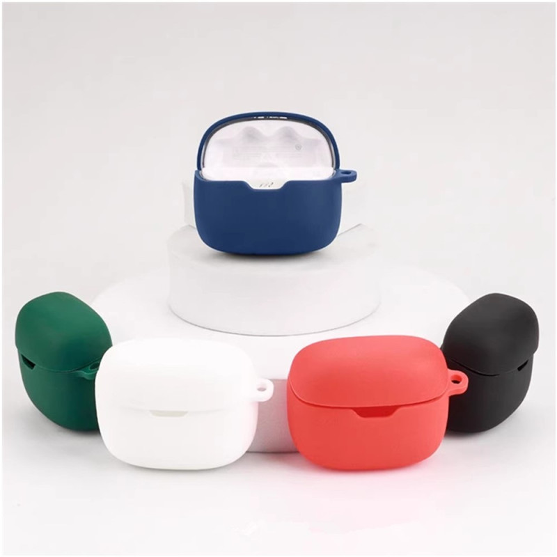 Til JBL Tune 245NC silikoneetui - Beskyttende etui med karabinhage