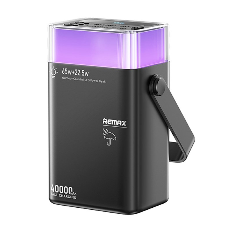 REMAX 65W+22.5W 40000mAh Varavirtalähde Pikalataus Valolaturi Pikalataus