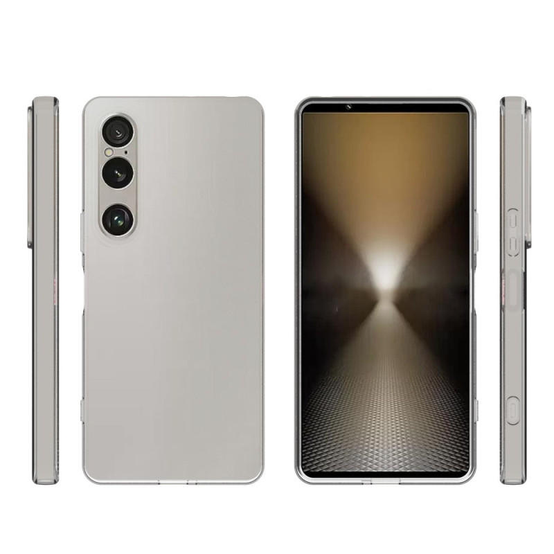 Sony Xperia 1 VII -kuoren TPU-suojus takana