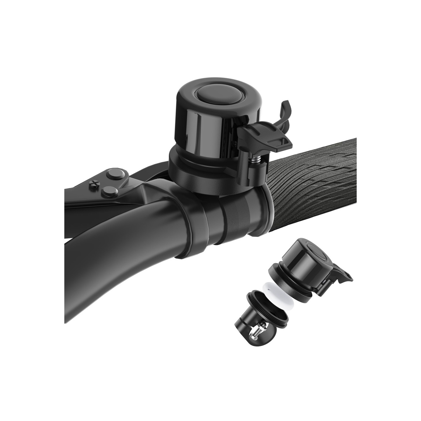 Ringklocka Cykel inkl. Anti-Lost Spårare Global Finder Smart Locator iPhone