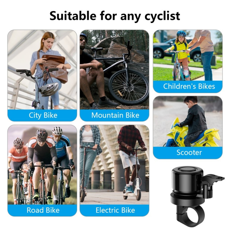 Ring Bell -polkupyörä, sis. kadonneen paikannuksen, globaalin etsimen, älykkään iPhone-paikannuksen