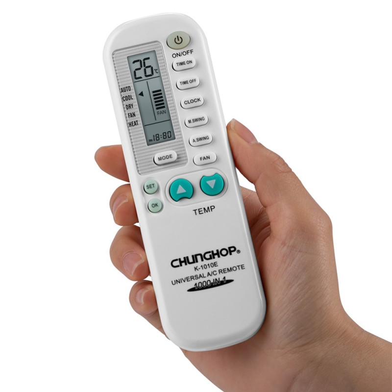 Fjernkontroll CHUNGHOP K-1010E Universal erstatning klimaanlegg AC