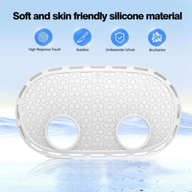 För Meta Quest 3S Set med många många olika tillbehör - Vit