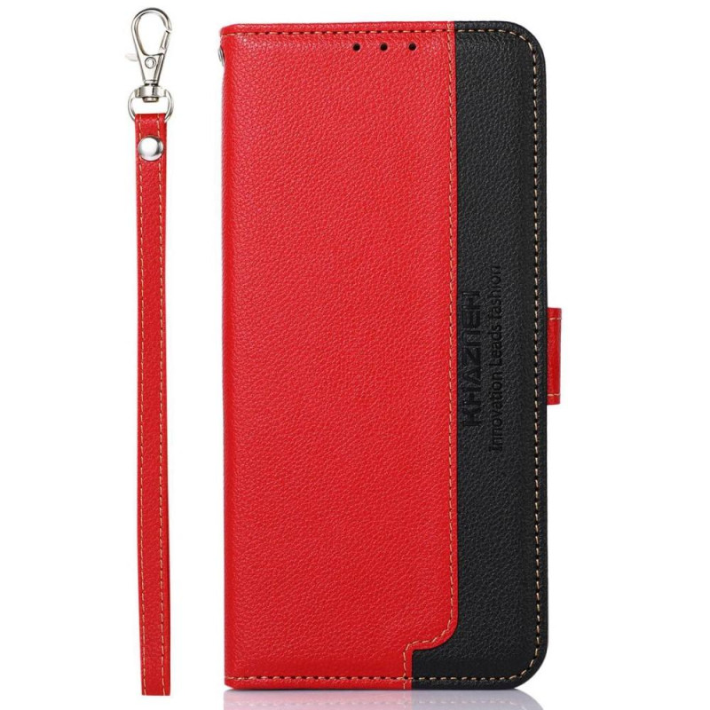 KHAZNEH Phone Cover for Motorola Moto G53 5G / G23 4G / G13 4G - Red / Black