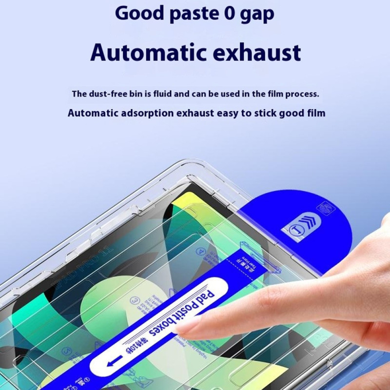 For iPad Pro 11 (2024) Skjermbeskytter Herdet Glass med applikator