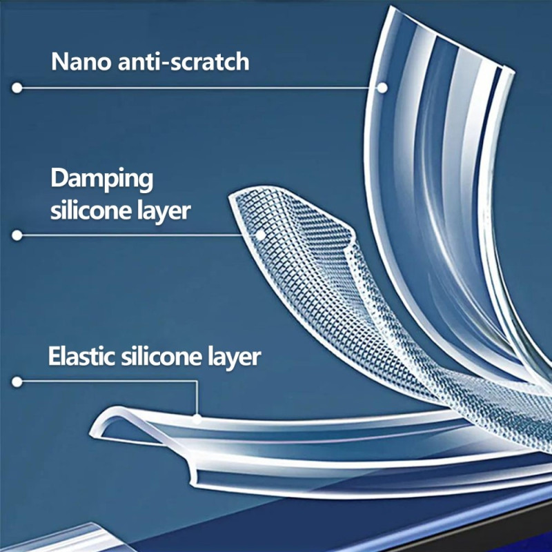 Til Samsung Galaxy Z Flip7 5G Etui 1.5mm TPU Gennemsigtigt Telefoncover