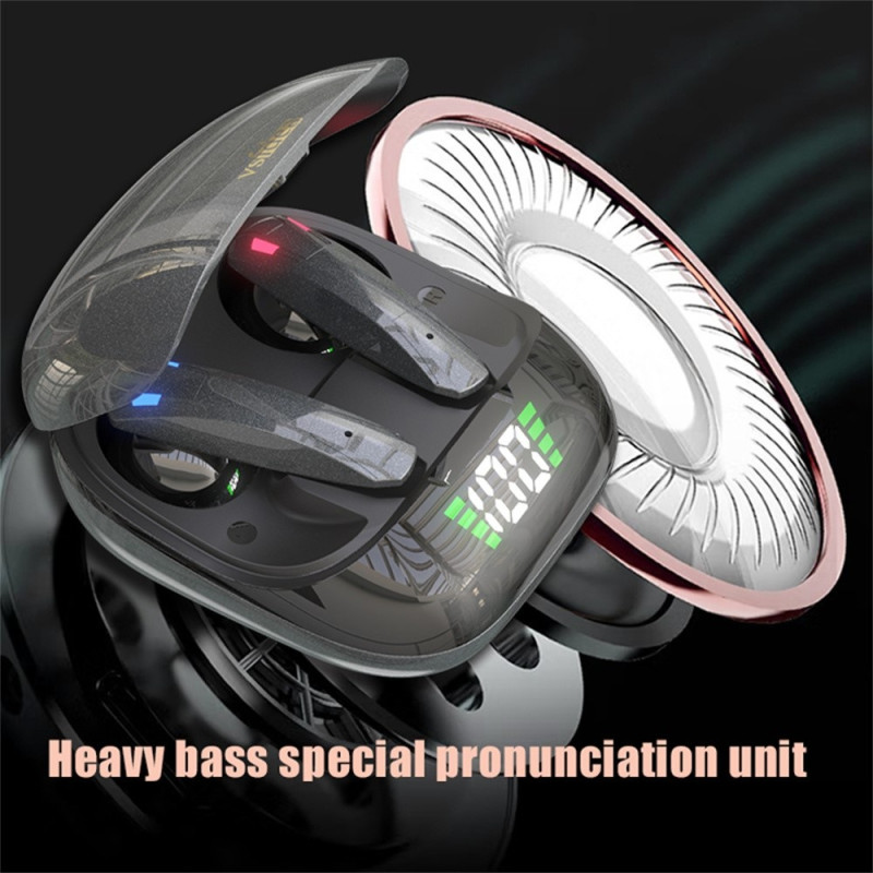 VSIDEA A9S Wireless Headphones BT 5.4 Noise Cancelling Waterproof Headset