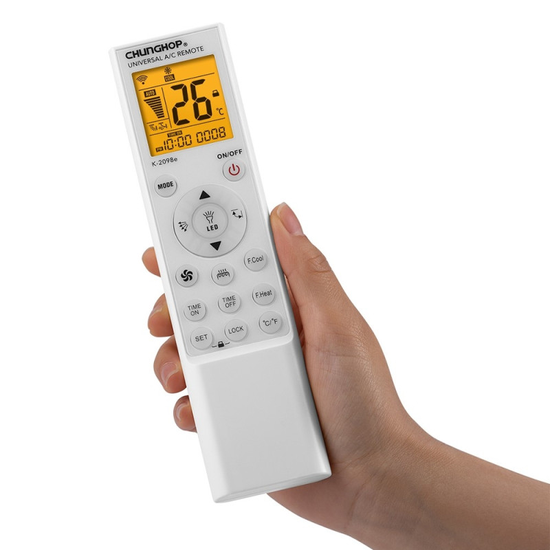 Fjernbetjening CHUNGHOP K-2098E Universal Reserveklimaanlæg AC