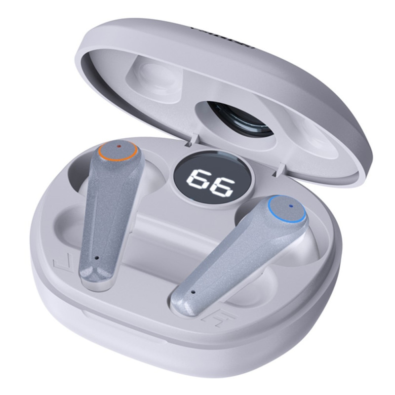 VSIDEA A15K Wireless Headphones BT 5.4 Noise Cancelling Waterproof Headset - White