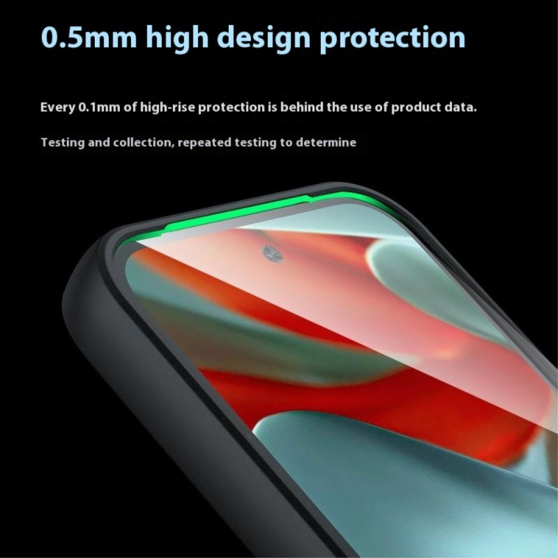 For Google Pixel 9a Case Skin-Touch TPU+PC Matte Phone Shell Transparent Black