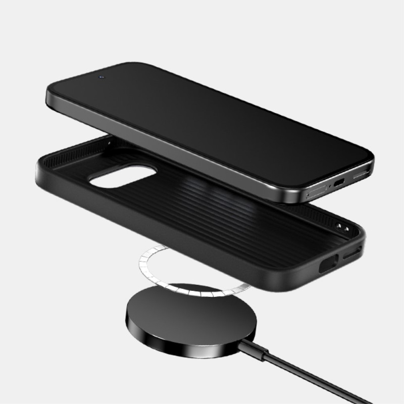 ABEEL Til Google Pixel 9a Cover Mobilcover Kompatibelt med MagSafe