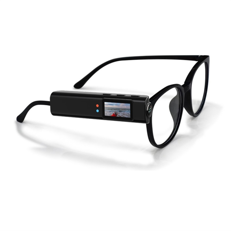 Video Camera Glasses Camera IPS Screen WIFI APP Control 2.7K Ultra HD