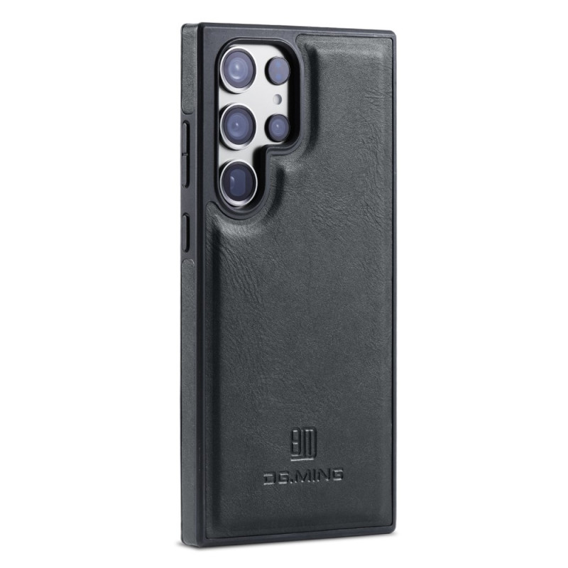 DG.MING Samsung Galaxy S25 Ultra Kuori PU nahkapäällysteinen PC TPU hybridipuhelinkuori