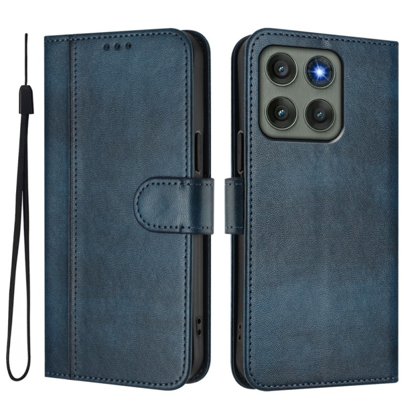 For Motorola Edge 60 Pro 5G Cases Wallet Stand Retro Cover