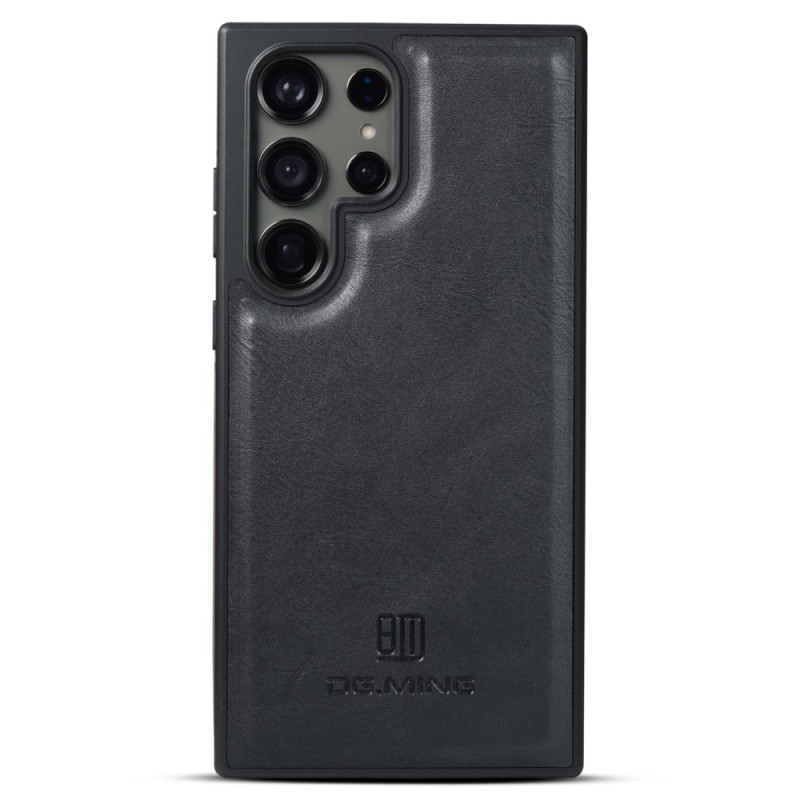 DG.MING Samsung Galaxy S25 Ultra Kuori PU nahkapäällysteinen PC TPU hybridipuhelinkuori