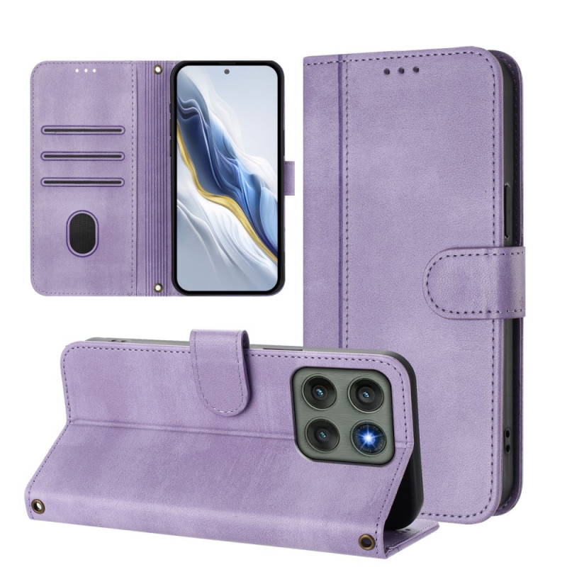 Til Motorola Edge 60 Pro 5G Etui Pung Stand Retrostruktur