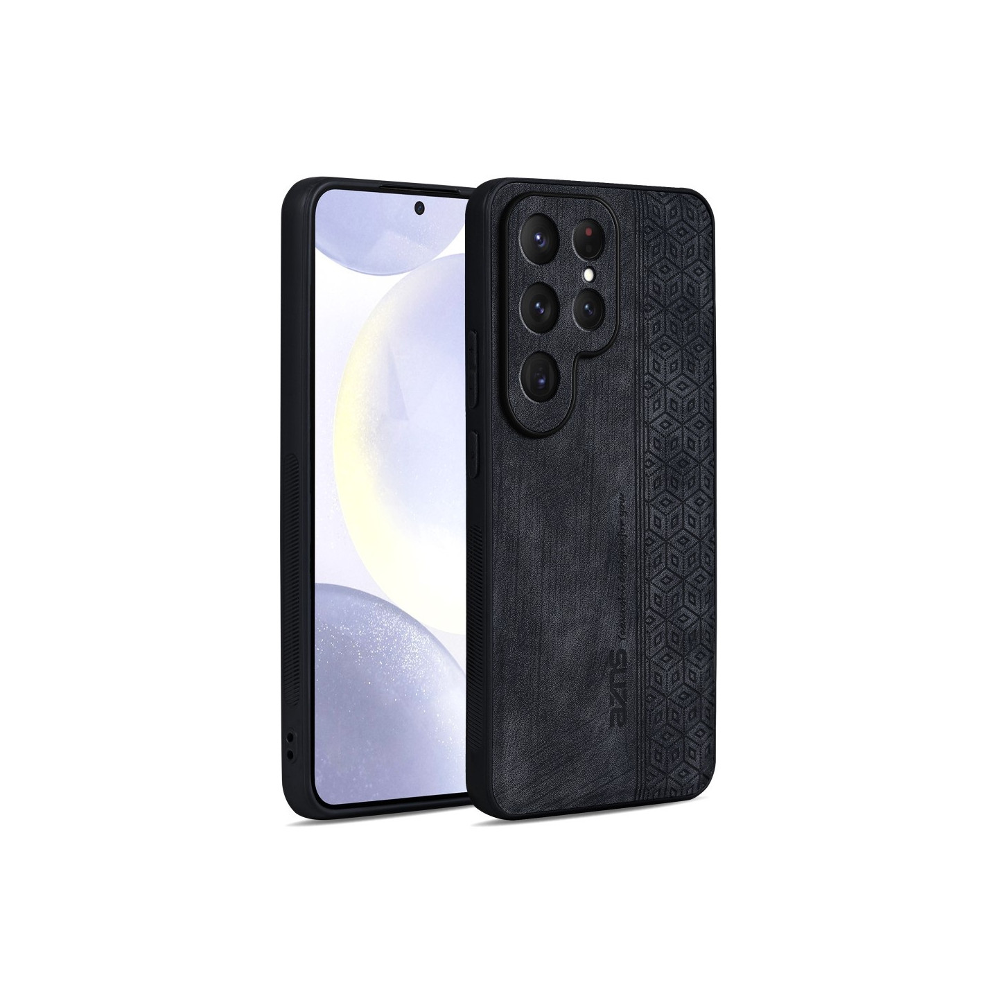 AZNS Samsung Galaxy S25 Ultra Suojakuori PU-nahkapäällysteinen TPU-puhelimen kuori