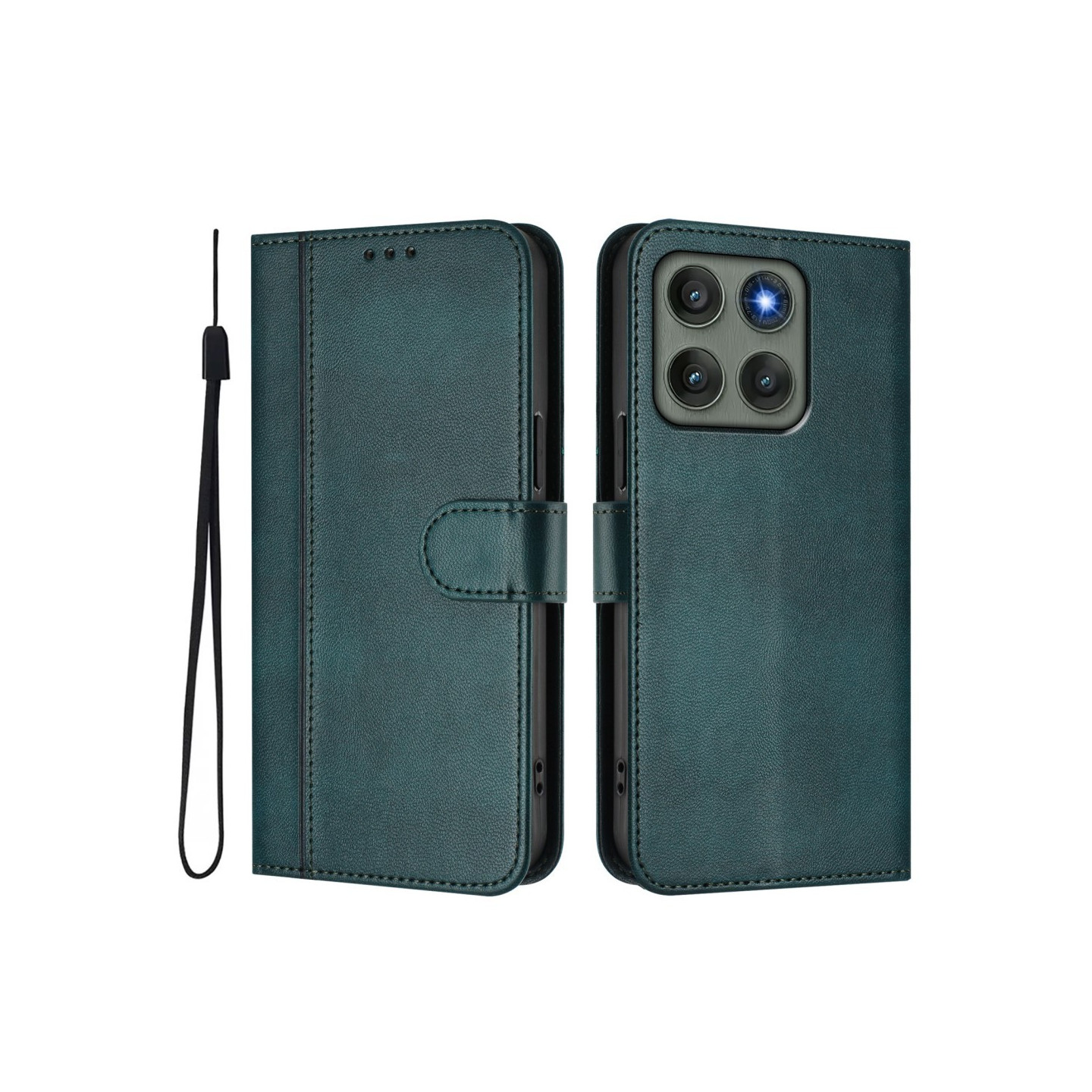 For Motorola Edge 60 Pro 5G Cases Wallet Stand Retro Cover