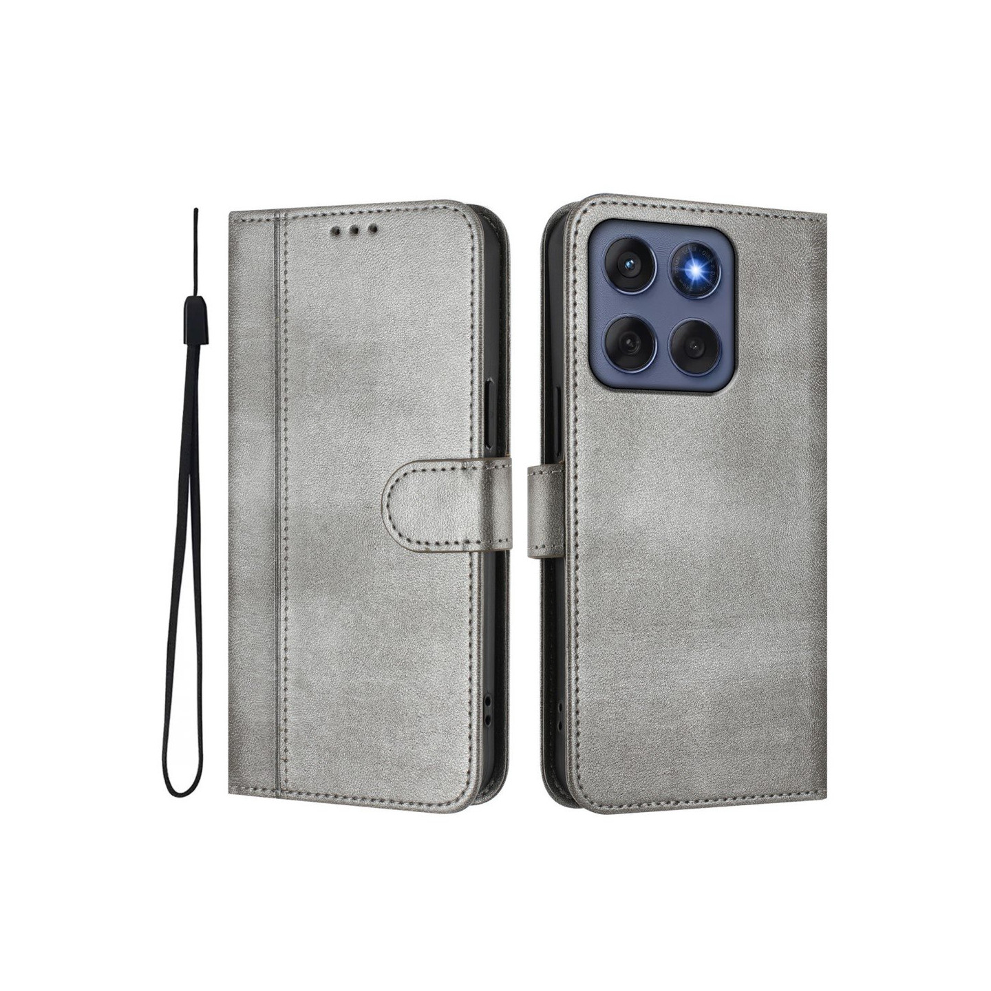 For Motorola Edge 60 5G / 60 Fusion 5G Cases Wallet Stand Retro Cover