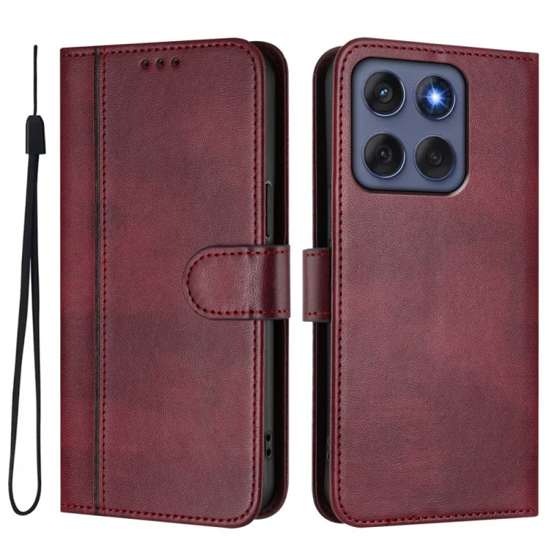 For Motorola Edge 60 5G / 60 Fusion 5G Cases Wallet Stand Retro Cover