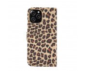 iPhone 12 / 12 Pro Plånboksfodral Fodral Leopard - Brun
