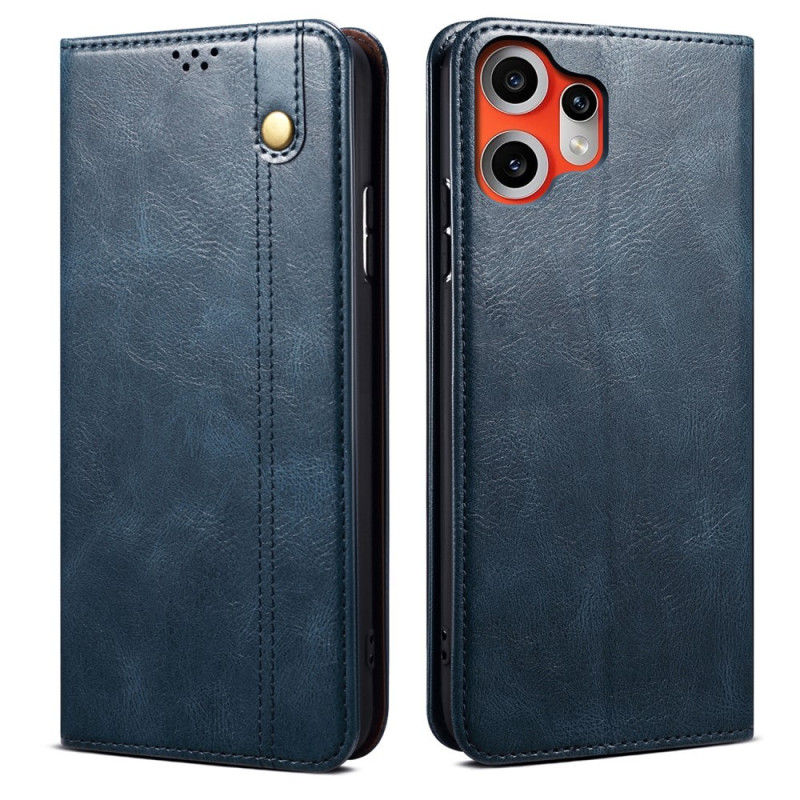 Crazy Horse Wallet Case For Nothing CMF Phone 2 Pro