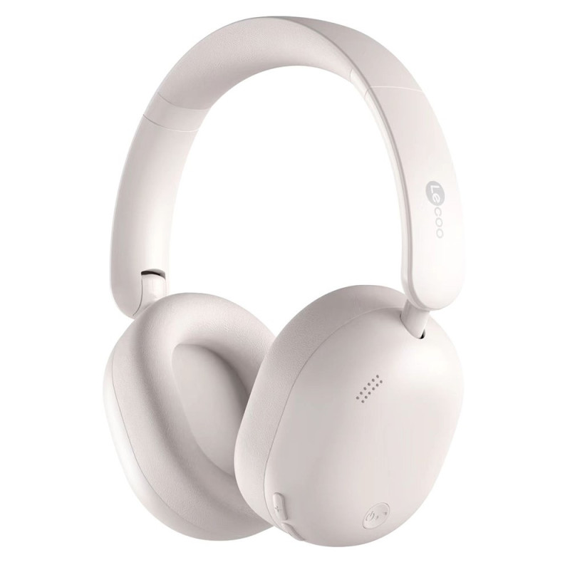 LENOVO Wireless Over-Ear Headphones Foldable Music Bluetooth Headset - White